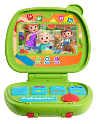 CoComelon Sing and Learn Laptop Toy for Kids, Lights, Sounds, and Music Encourages Letter, Number, Shape, and Animal Recognition, by Just Play

