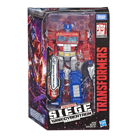 Transformers Generations War for Cybertron: Siege Voyager Class Wfc-S11 Optimus Prime Action Figure