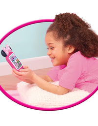 Minnie Bow-Tique Why Hello Cell Phone with Lights and Realistic Sounds for Kids, Features Minnie Mouse Phrases, by Just Play
