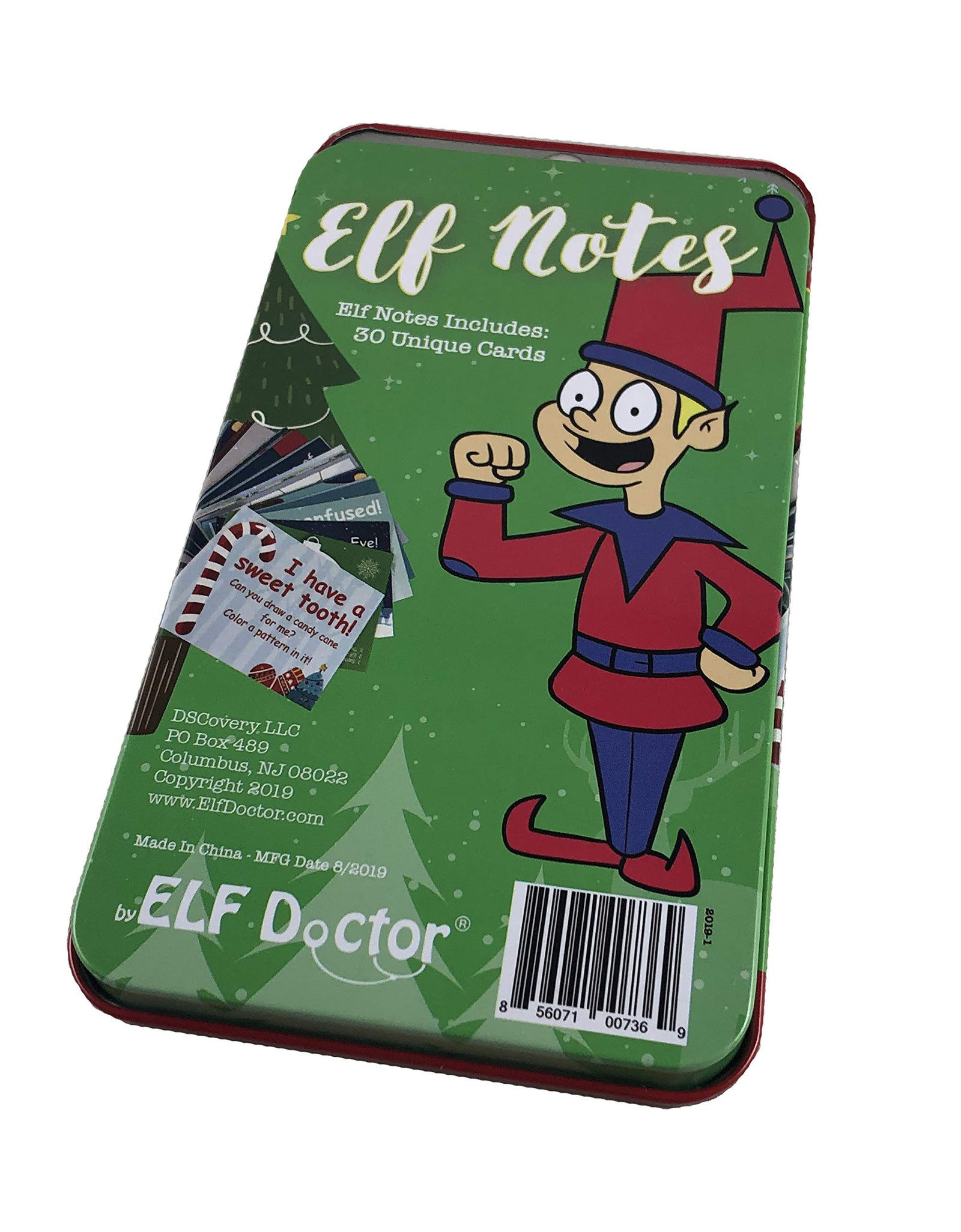 Elf Doctor ELF Notes: Elf Accessories - Educational Activity Notes for Your Favorite Christmas Elf - Pack of 30