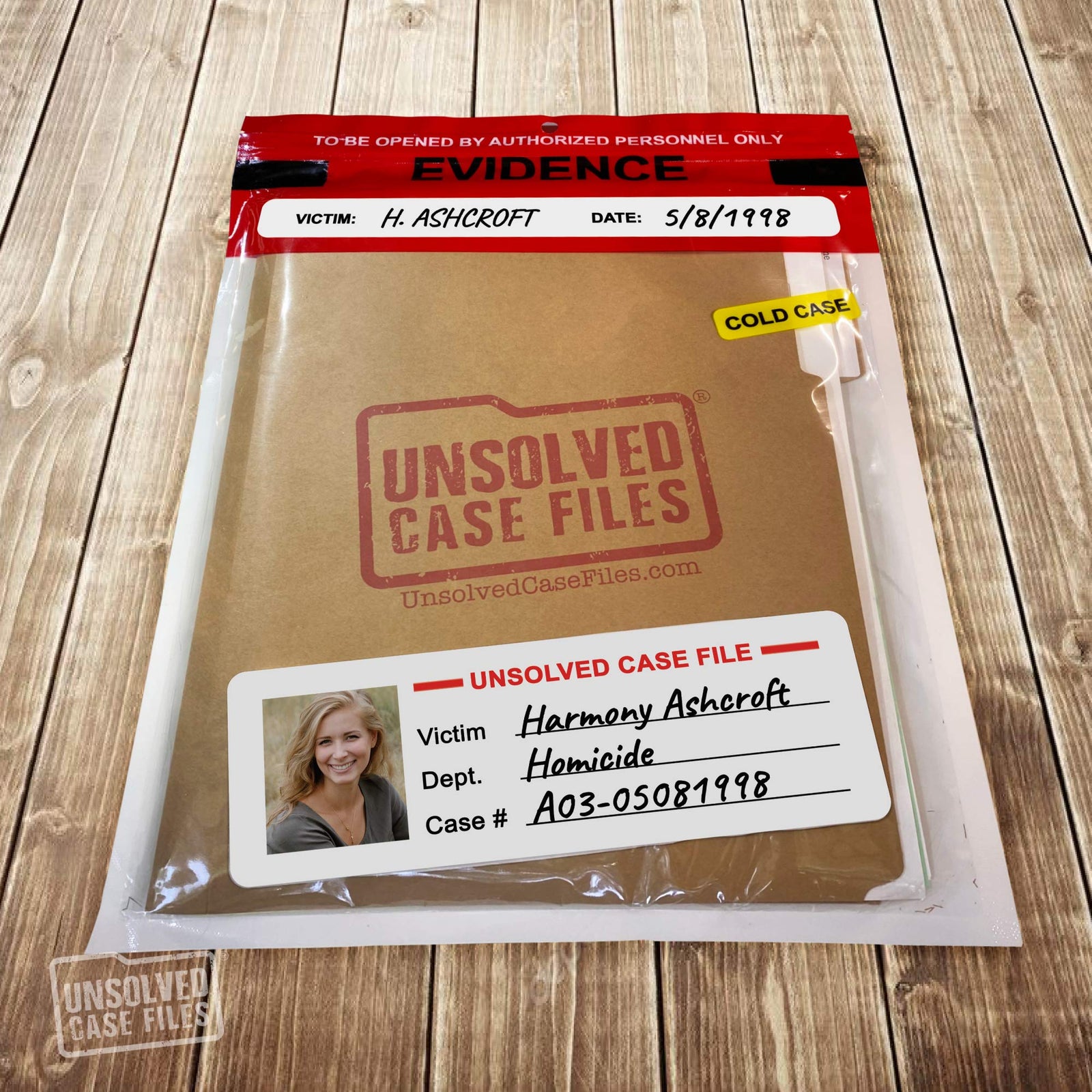 UNSOLVED CASE FILES: Cold Case Murder Mystery Game: Who Murdered Harmony Ashcroft? | Can You Solve The Crime?