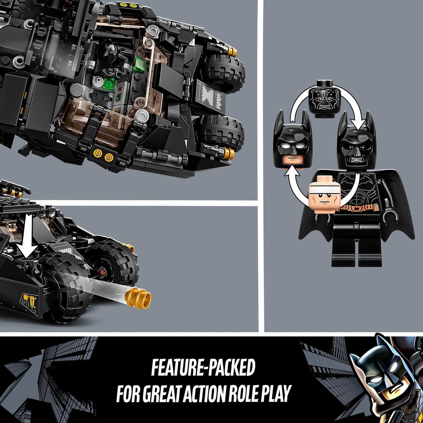 LEGO DC Batman Batmobile Tumbler: Scarecrow Showdown 76239 (422 Pieces)