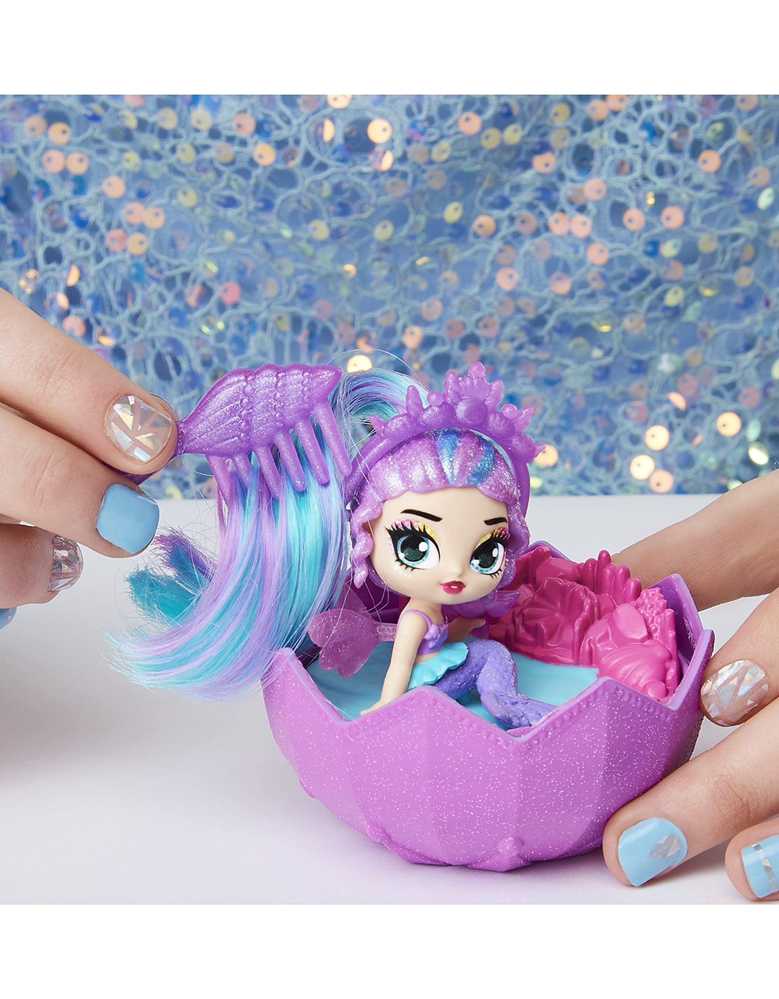 Hatchimals Pixies, Mermaids 2-Pack Collectible Dolls & Accessories (Styles May Vary), Girl Toys for Ages 5 and up