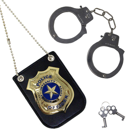 Spooktacular Creations Police Pretend Play Toy Set for School Classroom Dress Up Pretend Play, Detective Role Play Accessory, Stocking, Birthday Party Favor Supplies