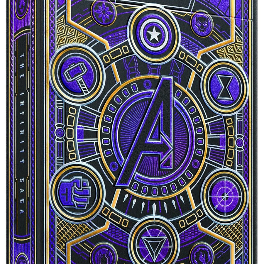 theory11 Avengers Playing Cards by Marvel Studios , Purple
