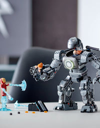 LEGO Marvel Iron Man: Iron Monger Mayhem 76190 Collectible Building Kit with Iron Man, Obadiah Stane and Pepper Potts; New 2021 (479 Pieces)
