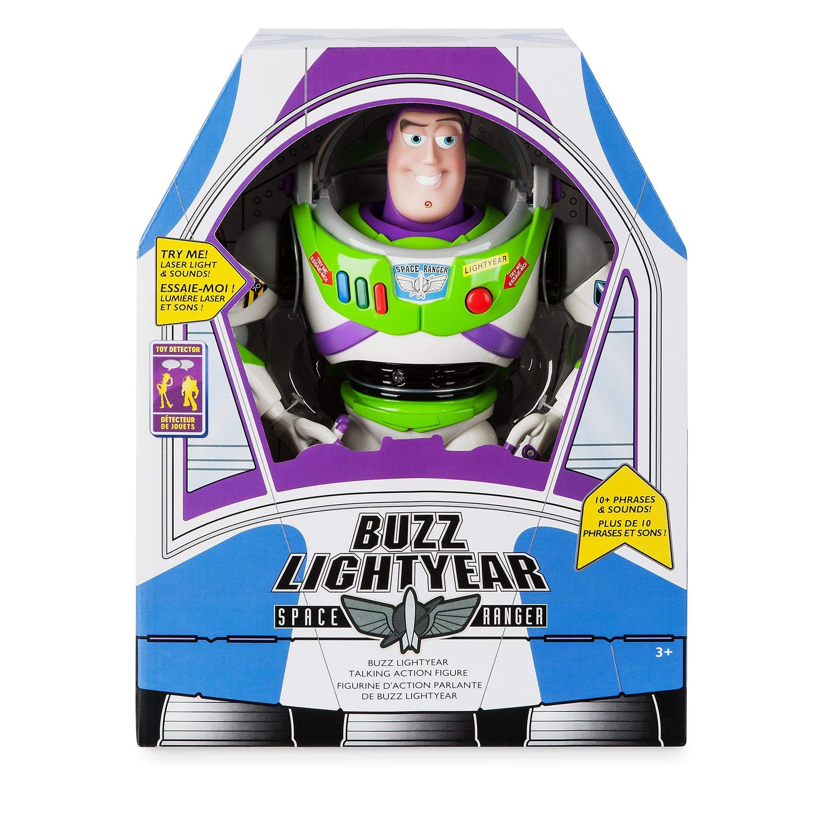 Disney Buzz Lightyear Interactive Talking Action Figure - 12 Inches