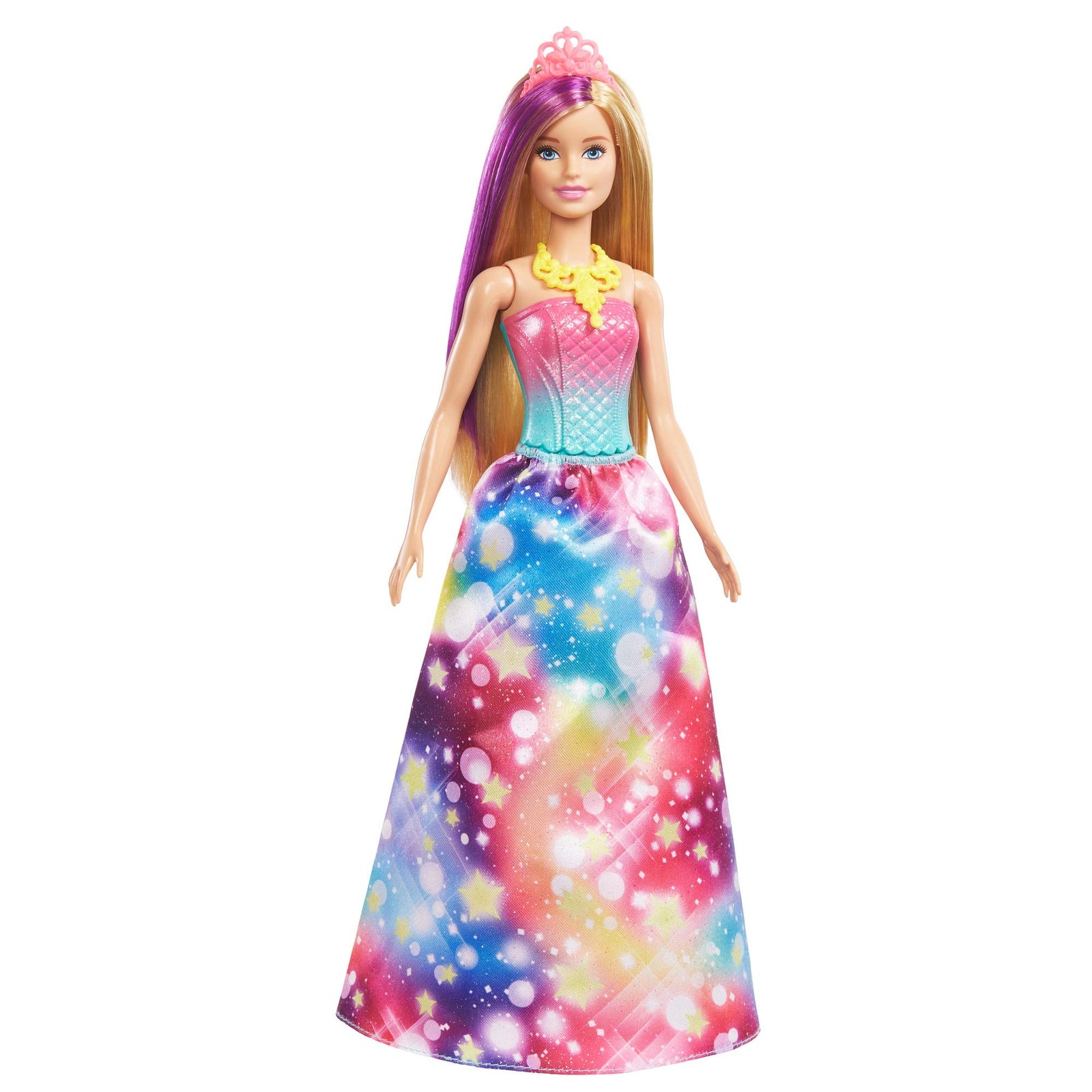 Barbie Dreamtopia Advent Calendar: Blonde Doll, 3 Fairytale Doll Fashions, 10 Accessories and 10 Storytelling Pieces Including 3 Pets, for 3 to 7 Years Old