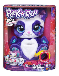 Peek-A-Roo, Interactive Panda-Roo Plush Toy with Mystery Baby and Over 150 Sounds and Actions, Kids Toys for Girls Ages 5 and up
