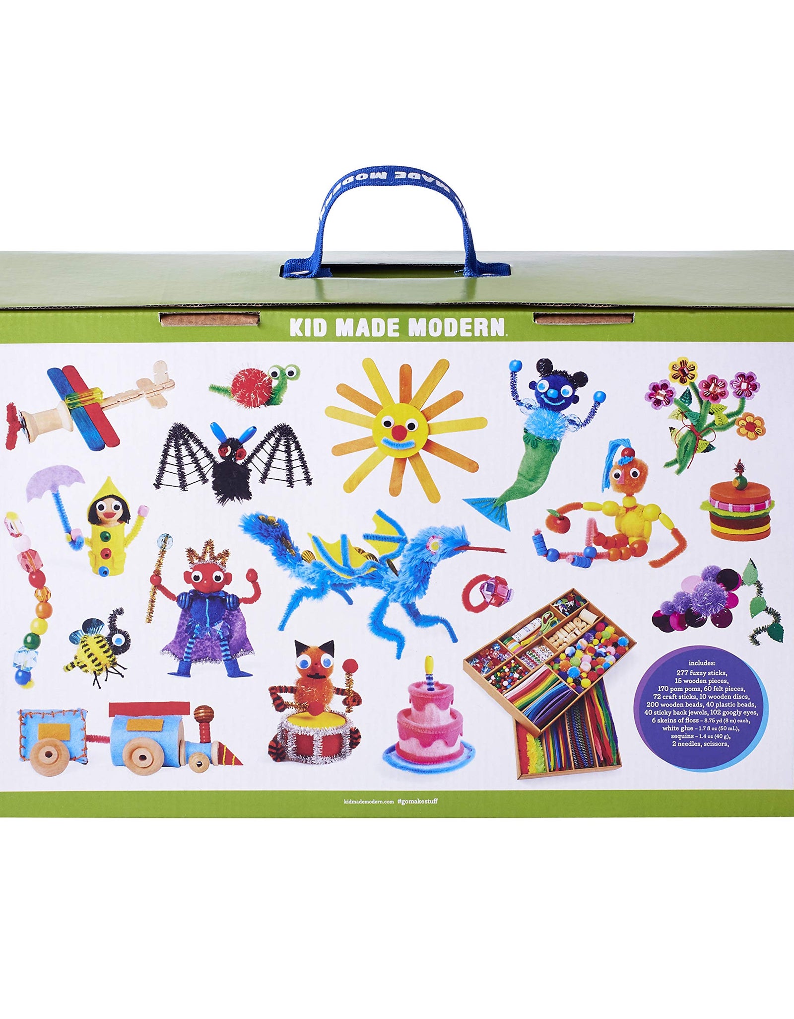 Kid Made Modern Arts and Crafts Supply Library - Coloring Arts and Crafts Kit