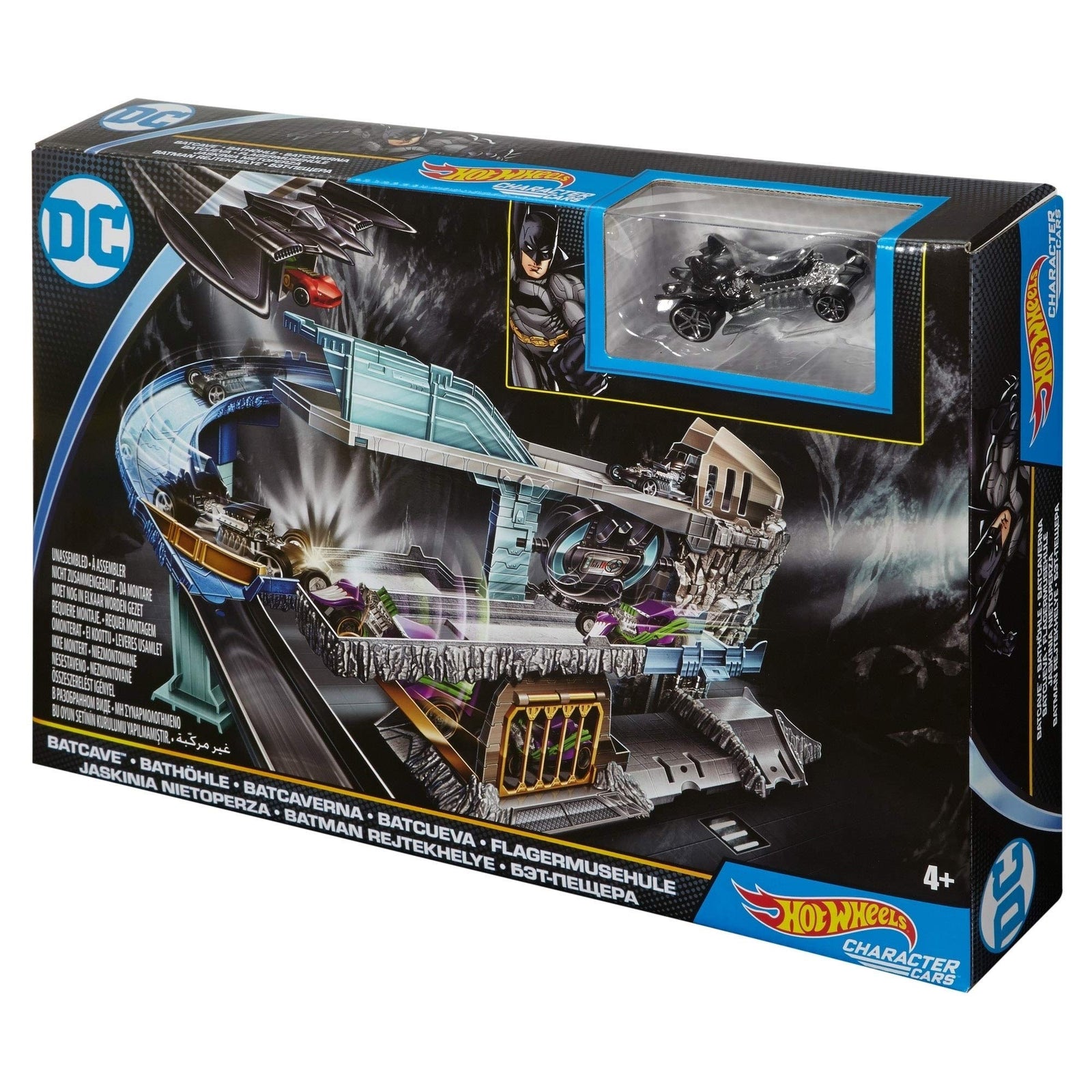 Hot Wheels and DC Universe Team Up to Fight Crime with the Ultimate Batcave Playset! [Amazon Exclusive]