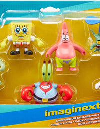 Fisher-Price Imaginext Spongebob Figure 6 Pack [Amazon Exclusive]
