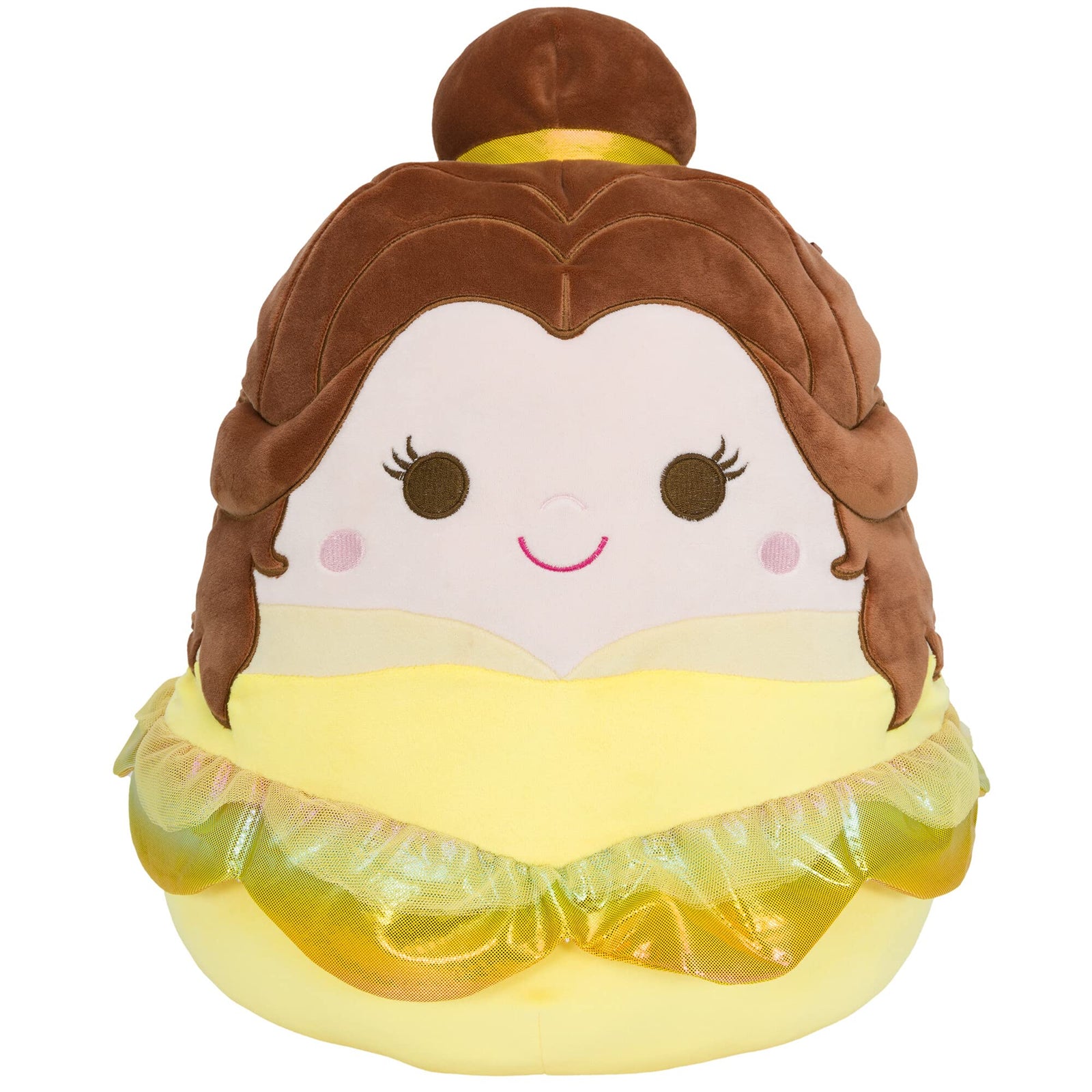 Squishmallow Disney 14-Inch Belle with Sequins - Ultrasoft Stuffed Animal Plush Toy, Official Kellytoy Plush - Amazon Exclusive