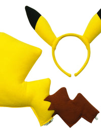 Rubies Pokémon Pikachu Ears and Tail Dress Up Kit (Discontinued by manufacturer)
