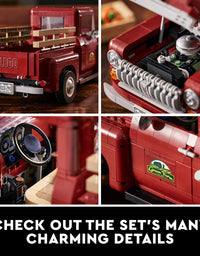 LEGO Pickup Truck 10290; Build and Display an Authentic Vintage 1950s Pickup Truck; New 2021 (1,677 Pieces)
