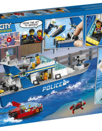 LEGO City Police Patrol Boat 60277 Building Kit; Cool Police Toy for Kids, New 2021 (276 Pieces)
