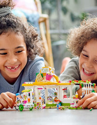 LEGO Friends Heartlake City Organic Café 41444 Building Kit; Modern Living Set for Kids Comes Friends Mia, New 2021 (314 Pieces)
