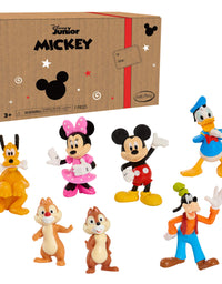 Mickey Mouse 7-Piece Figure Set, Toys for 3 Year Old Boys, Amazon Exclusive, by Just Play
