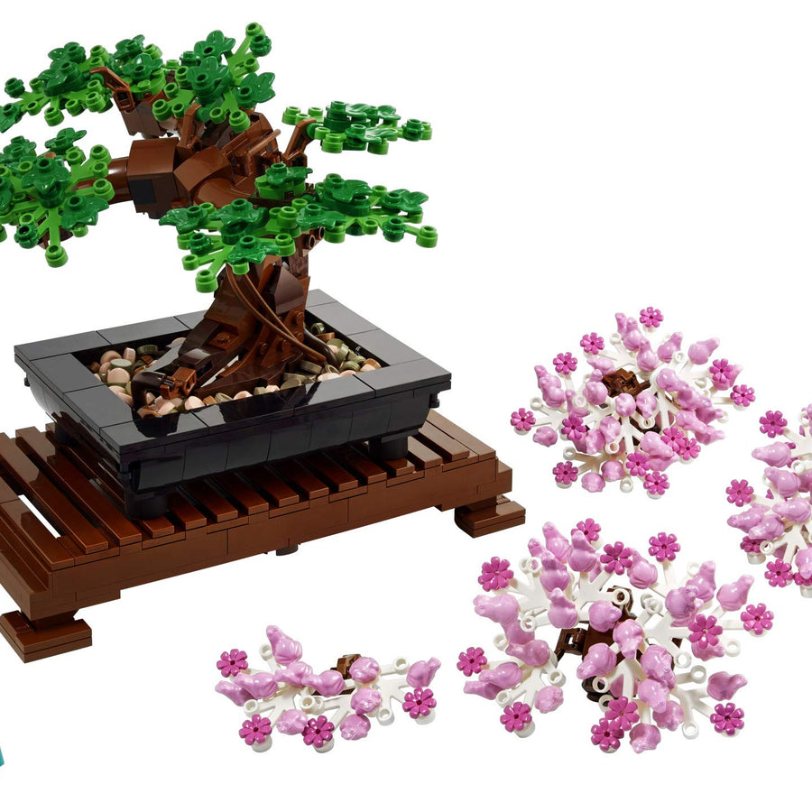 LEGO Bonsai Tree 10281 Building Kit, a Building Project to Focus The Mind with a Beautiful Display Piece to Enjoy, New 2021 (878 Pieces)