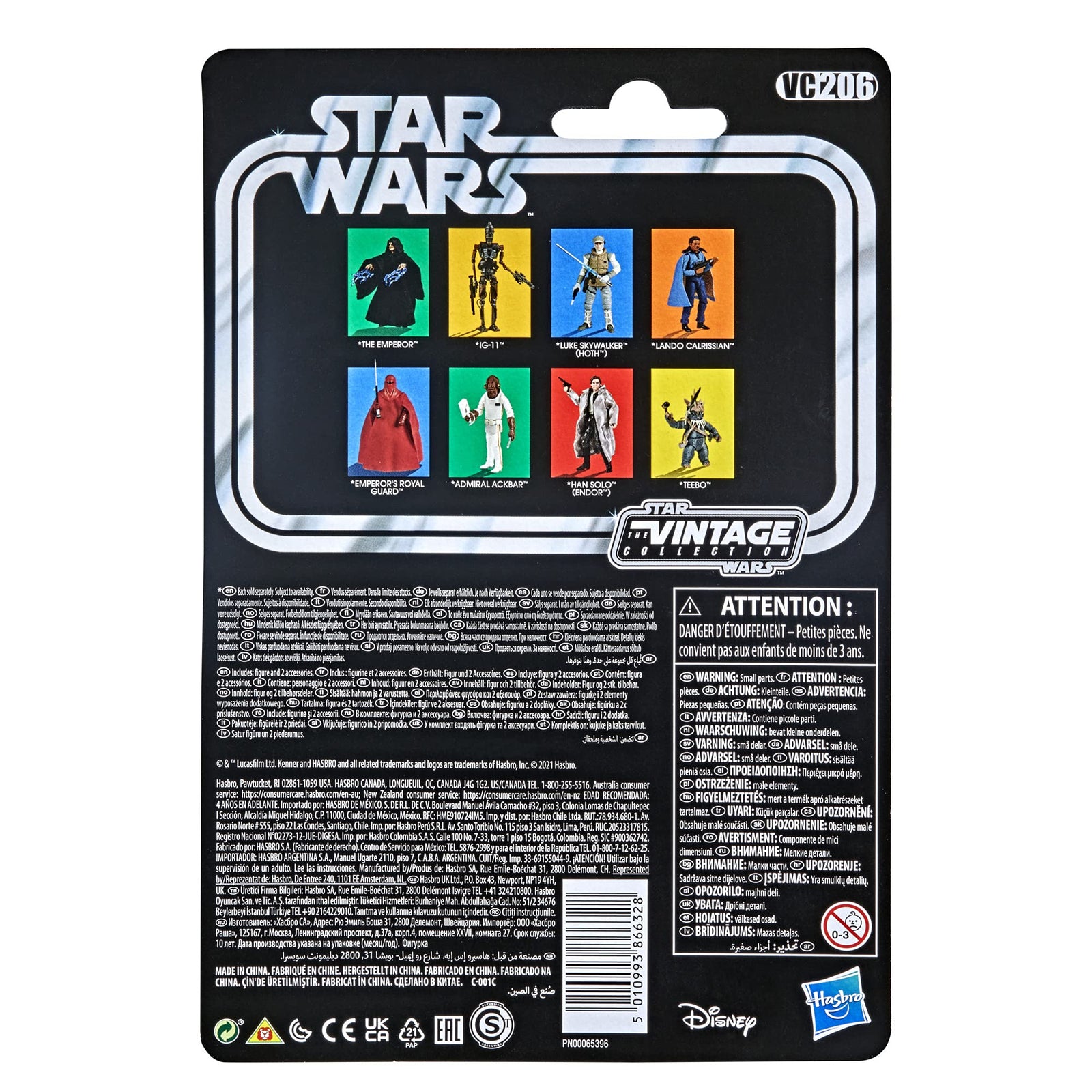Star Wars The Vintage Collection IG-11 Toy, 3.75-Inch-Scale The Mandalorian Action Figure and Blaster Accessory, Toys for Kids Ages 4 and Up,F1901