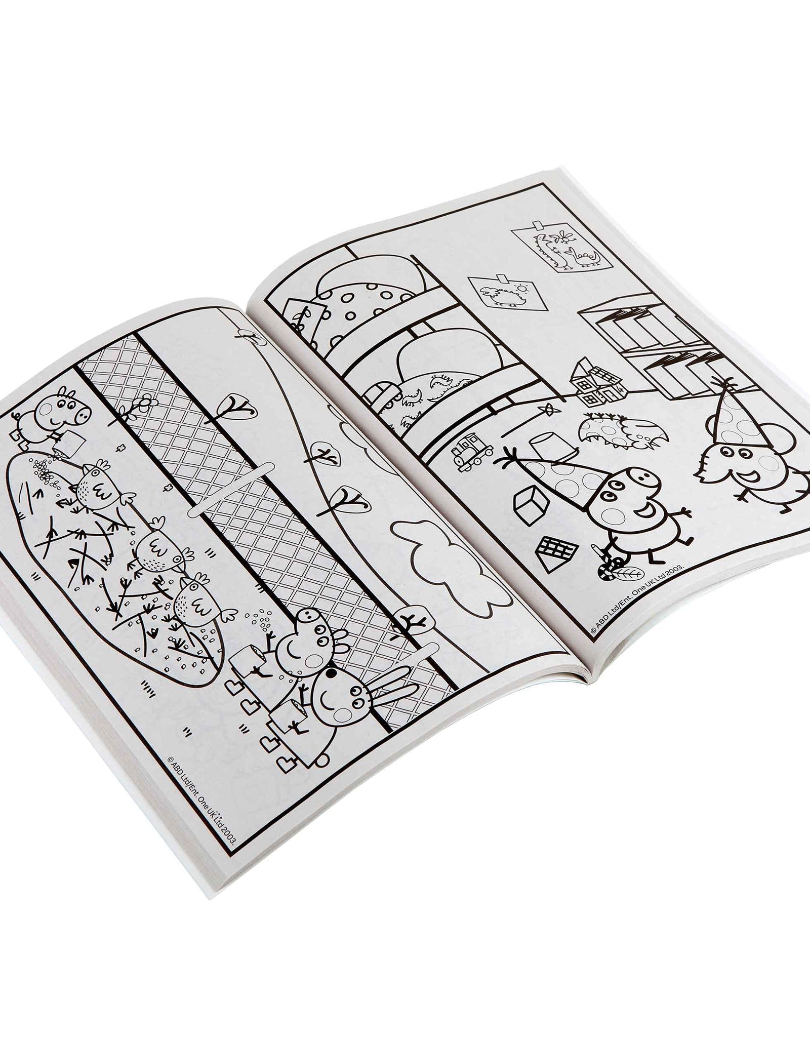Crayola Peppa Pig Coloring Book with Stickers, Gift for Kids, 96 Pages, Ages 3, 4, 5, 6