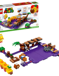 LEGO Super Mario Wiggler’s Poison Swamp Expansion Set 71383 Building Kit; Unique Gift Toy Playset for Creative Kids, New 2021 (374 Pieces)
