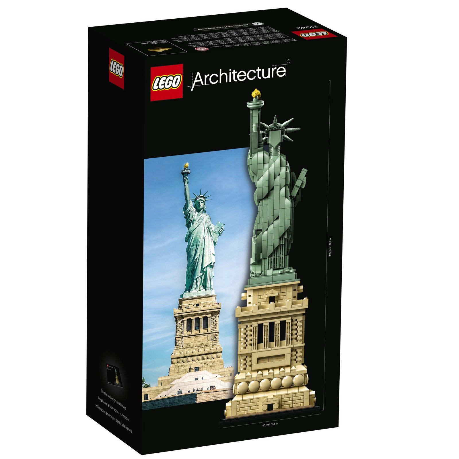 LEGO Architecture Statue of Liberty 21042 Building Kit (1685 Pieces)