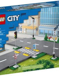 LEGO City Road Plates 60304 Building Kit; Cool Building Toy for Kids, New 2021 (112 Pieces)
