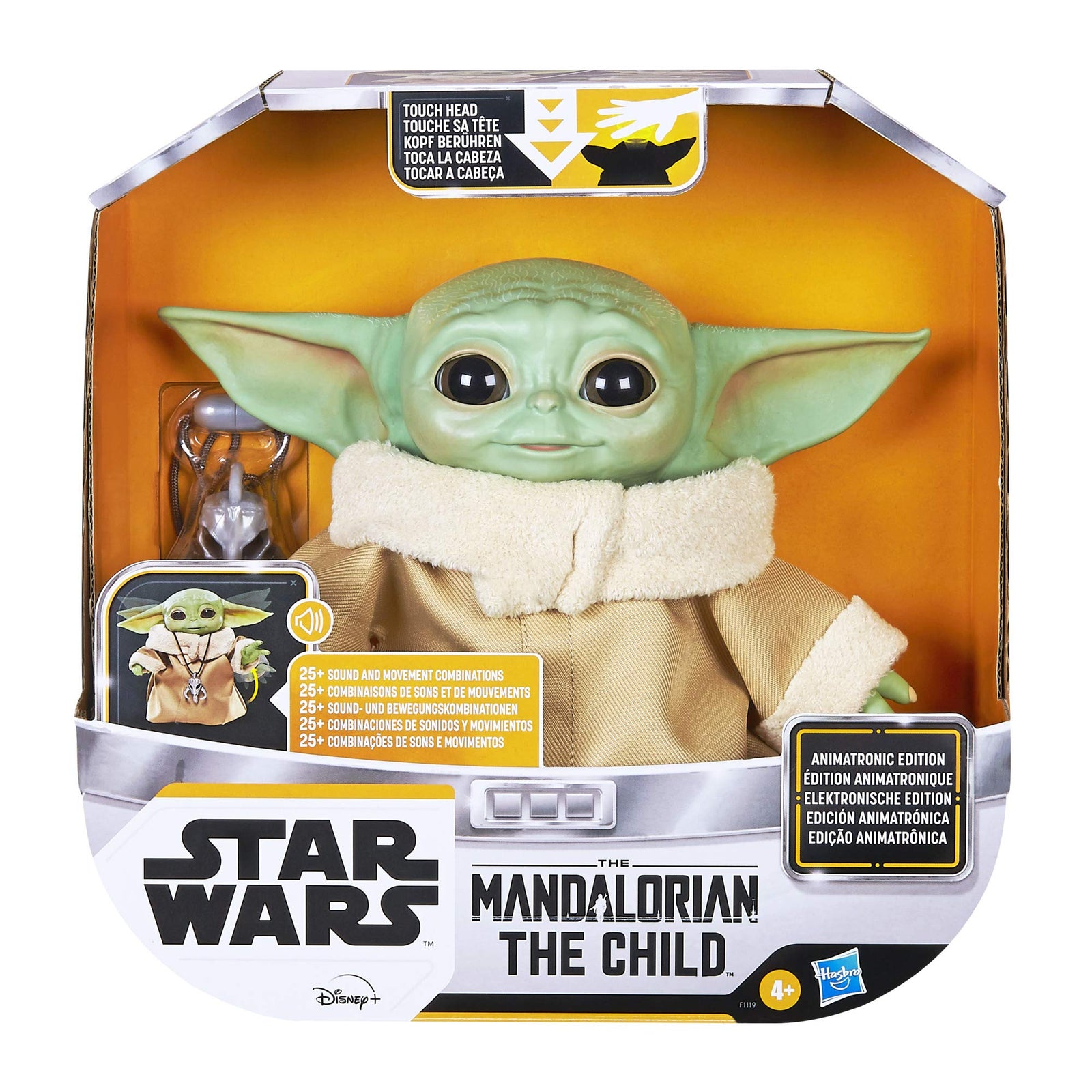 Star Wars The Child Animatronic Edition 7.2-Inch-Tall Toy by Hasbro with Over 25 Sound and Motion Combinations, Toys for Kids Ages 4 and Up