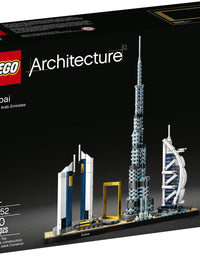 LEGO Architecture Skylines: Dubai 21052 Building Kit, Collectible Architecture Building Set for Adults (740 Pieces)
