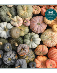 Galison Heirloom Pumpkins Puzzle, 1000 Pieces, 27” x 20” – Difficult Jigsaw Puzzle Featuring Stunning and Colorful Artwork – Thick, Sturdy Pieces, Challenging Family Activity
