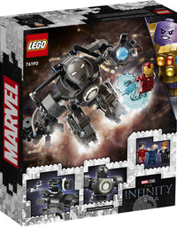 LEGO Marvel Iron Man: Iron Monger Mayhem 76190 Collectible Building Kit with Iron Man, Obadiah Stane and Pepper Potts; New 2021 (479 Pieces)

