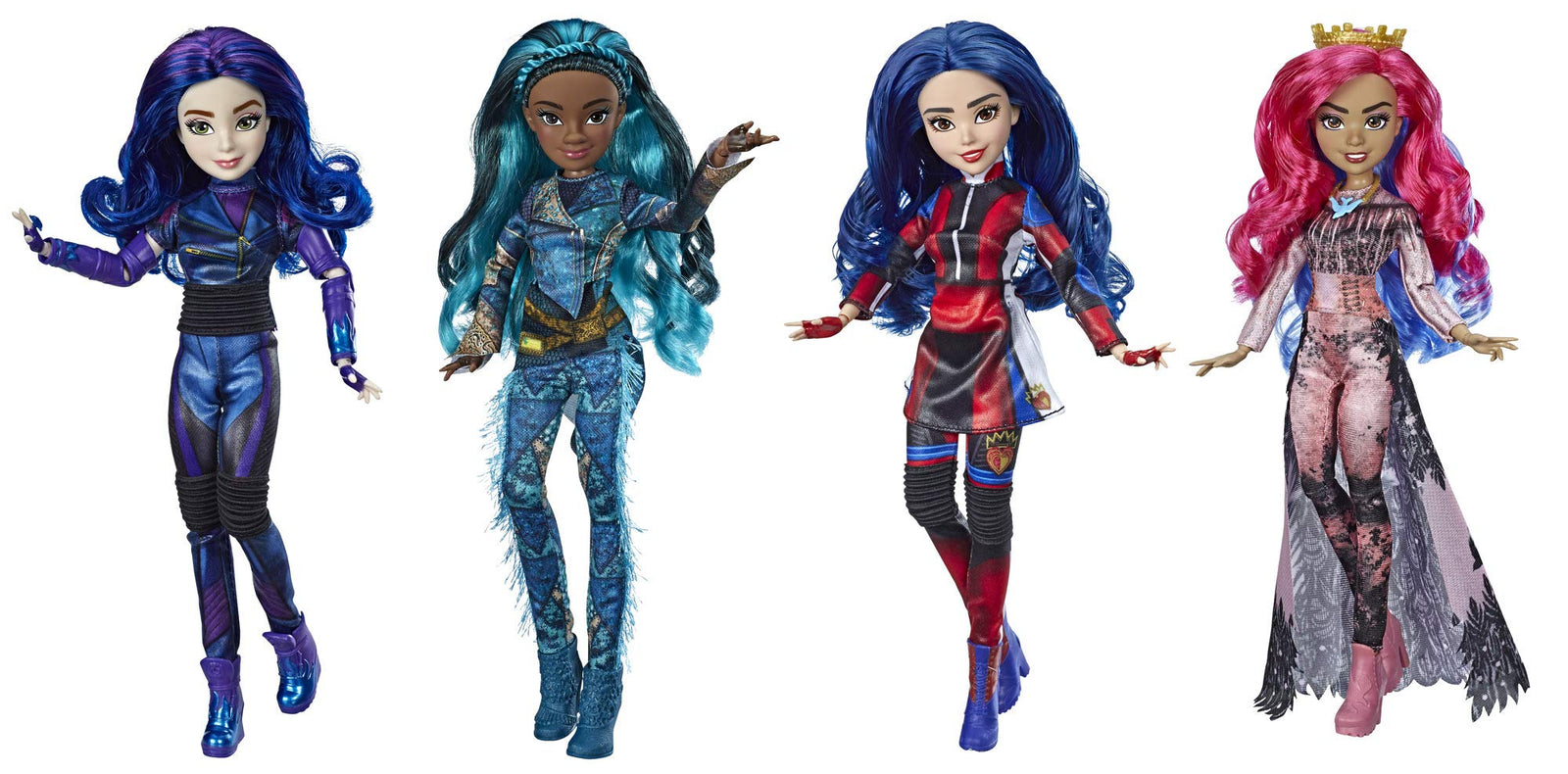 Disney Descendants Mal Doll,Inspired by Disney's Descendants 3, Fashion Doll for Girls