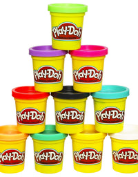Play-Doh Modeling Compound 10-Pack Case of Colors, Non-Toxic, Assorted, 2 oz. Cans, Ages 2 and up, Multicolor (Amazon Exclusive)
