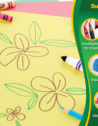 Crayola Super Art Coloring Kit, Craft Supplies for Kids, Tub Colors Vary, 100+ Pcs, Gift for Kids
