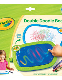 My First Crayola Double Doodle Board, Drawing Tablet, Toddler Toy, Gift
