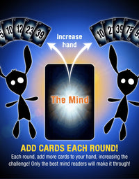 Pandasaurus Games The Mind - Family-Friendly Board Games - Adult Games for Game Night - Card Games for Adults, Teens & Kids (2-4 Players)
