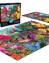 Buffalo Games - Hummingbird Garden - 1000 Piece Jigsaw Puzzle
