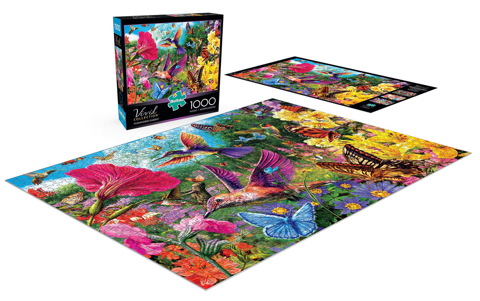 Buffalo Games - Hummingbird Garden - 1000 Piece Jigsaw Puzzle