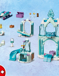 LEGO Disney Anna and Elsa’s Frozen Wonderland 43194 Building Kit; A Cool Construction Toy That Boosts Creative Fun; New 2021 (154 Pieces)
