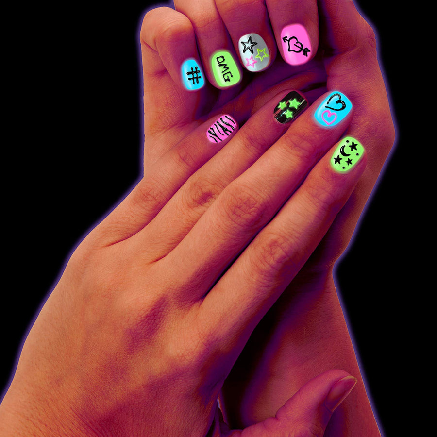 Alex Spa Glow Sketch It Nail Pens Girls Fashion Activity