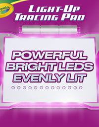 Crayola Light Up Tracing Pad Pink, Gifts for Girls & Boys, Age 6, 7, 8, 9
