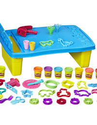 Play-Doh Play 'N Store Kids Play Table for Arts & Crafts Activities with 8 Non-Toxic Colors, 2 Oz Cans (Amazon Exclusive)
