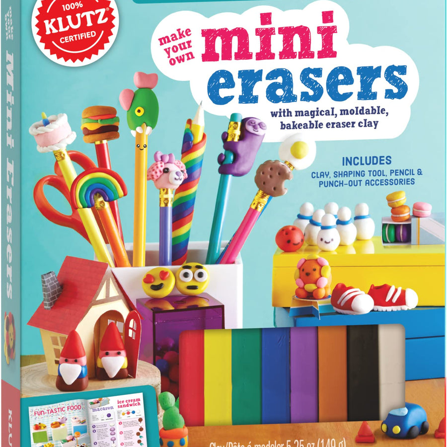 KLUTZ Make Your Own Mini Erasers Toy