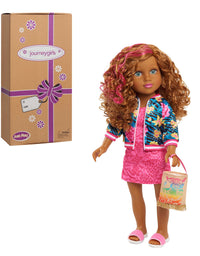 Journey Girls 18 inch Alana Hand Painted Doll with Brown Hair Brown Eyes, Amazon Exclusive, by Just Play

