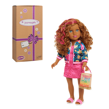 Journey Girls 18 inch Alana Hand Painted Doll with Brown Hair Brown Eyes, Amazon Exclusive, by Just Play