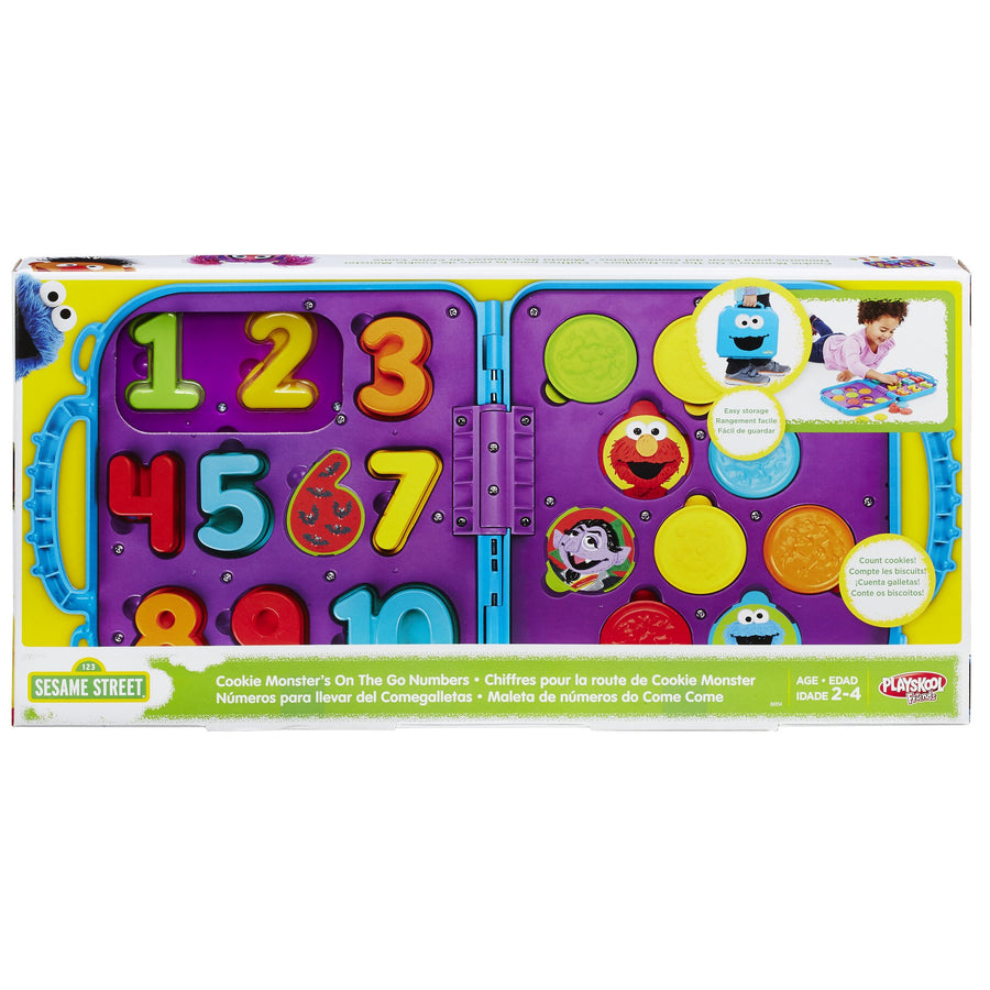 Sesame Street Playskool Cookie Monster's On The Go Numbers
