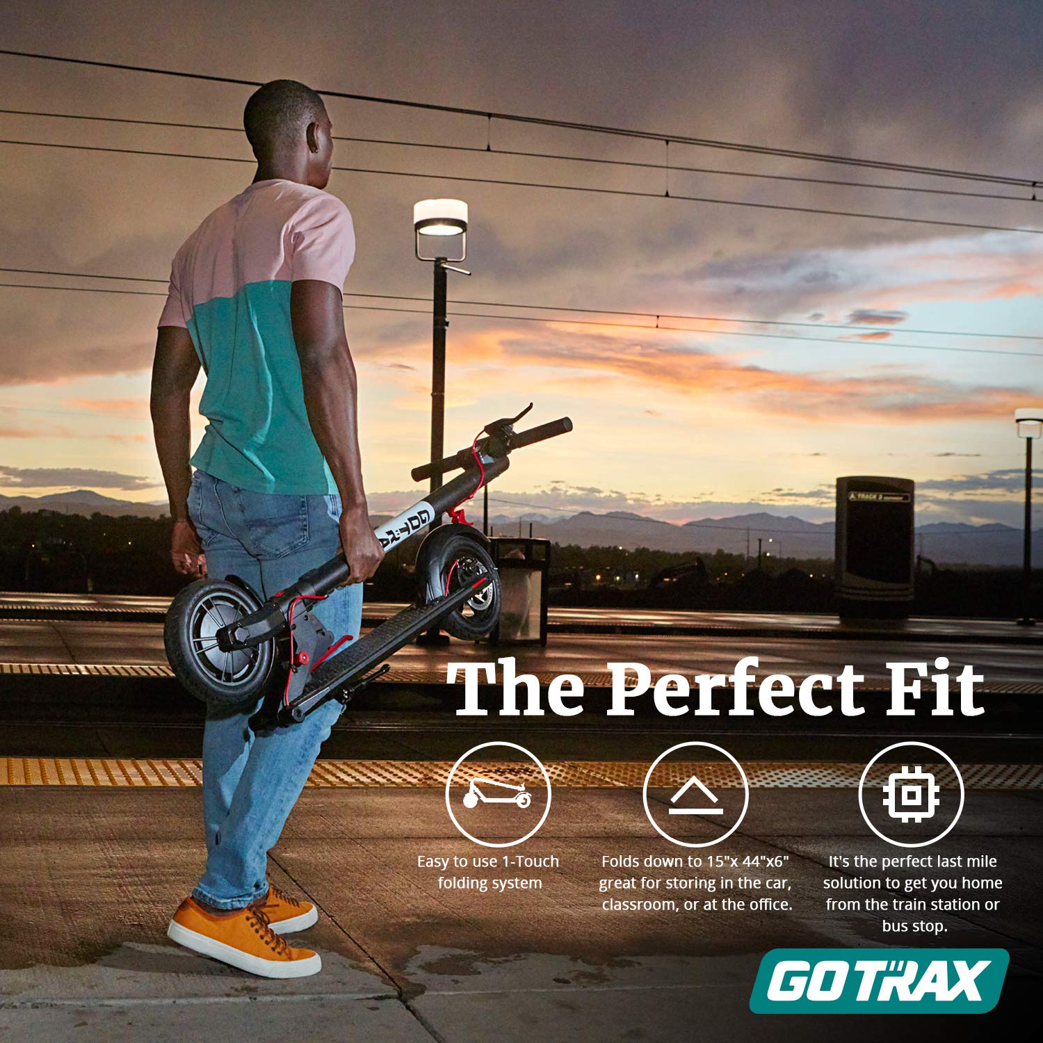 Gotrax GXL V2 Commuting Electric Scooter - 8.5" Air Filled Tires - 15.5MPH & 9-12 Mile Range - Version 2