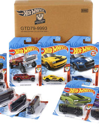Hot Wheels Muscle Mania 10 Pack Mini Collection, 10 1:64 Scale Muscle Cars Each with Authentic Sculpt, Iconic Casting & Custom Stripe for Collectors & Kids Aged 3 Years Old & Up [Amazon Exclusive]
