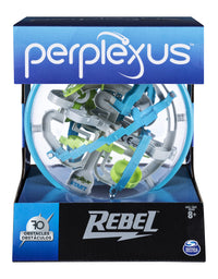 Perplexus Rebel, 3D Maze Game Sensory Fidget Toy Brain Teaser Gravity Maze Puzzle Ball with 70 Obstacles, for Adults & Kids Ages 8+ (Edition May Vary)
